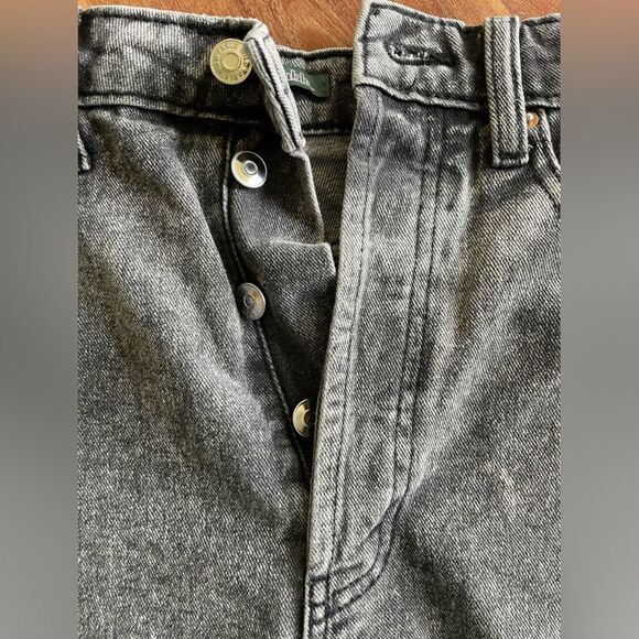 Wild Fable High Rise Button Front Cutoff Jean Shorts Size 8 - Picture 6 of 6